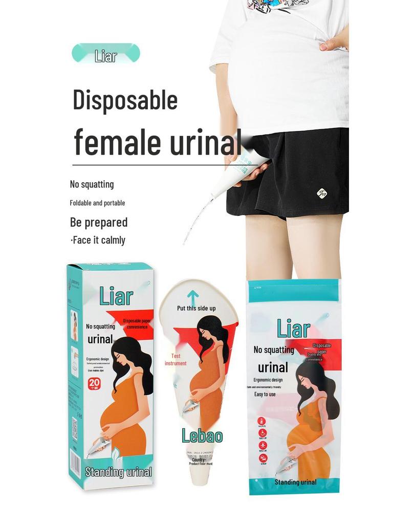 Portable Female Urination Device - Outdoor Standing Urinal Funnel for Emergencies