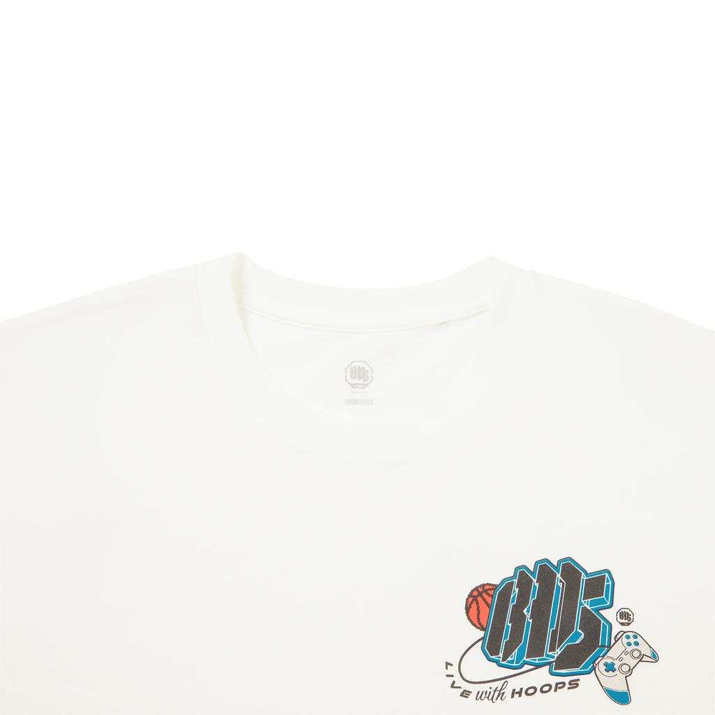 Li-Ning Bad5 Ice Feel Round Neck Pattern Letter Printed T-Shirt Men Tops AHSW357-1