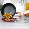 Granite Deep Frying Pan with Lid 28 cm