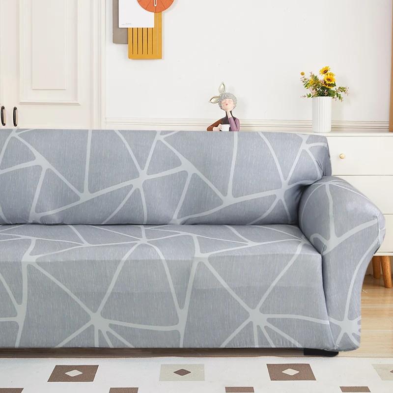 Stretch Couch Cover Non-Slip Sofa Covers For Living Room Sectional Sofa Slipcovers Furniture Protector For Kids Pets Washable
