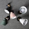 Simple Creative Wall Lamp Color Solid Wood LED Wall Lamp Living Room Corridor Bedside Lamp Decorative Lighting Sconce Bedroom