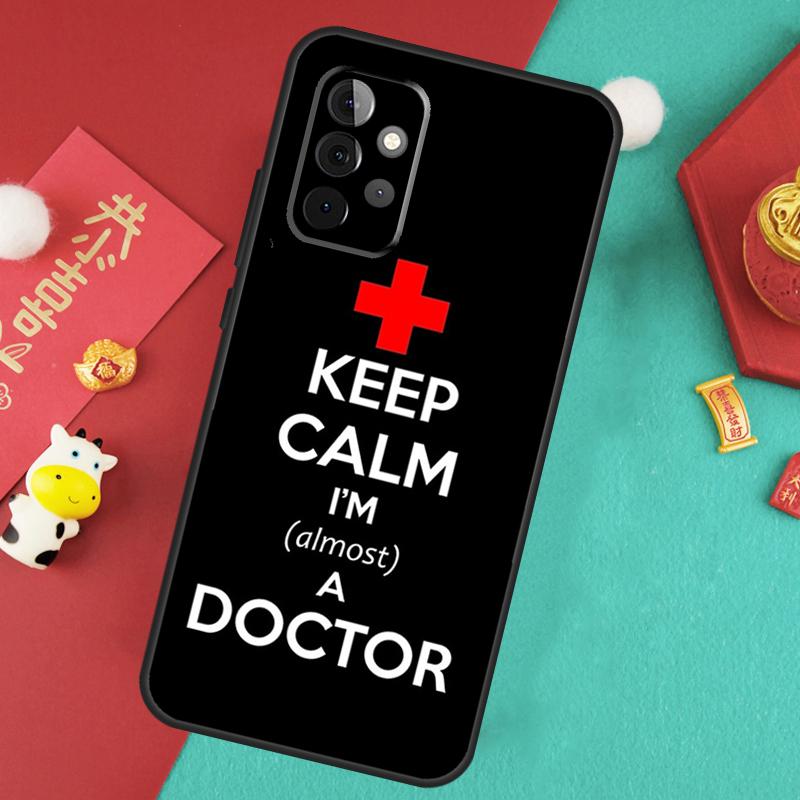 Cartoon Doctor Nurse Case For Samsung Galaxy A34 A54 A14 A15 A25 A35 A55 A53 A33 A13 A52 A32 A12 A51 A71 Cover