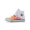 Converse Chuck Taylor All Star Archive Flames High Top Casual Canvas Shoes White Infant And Toddler 766198C