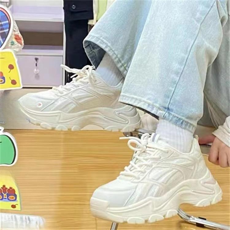 Women's Shoes Daddy Shoes Women's Autumn Breathable Thin Versatile Casual Platform Casual Sneakers Women