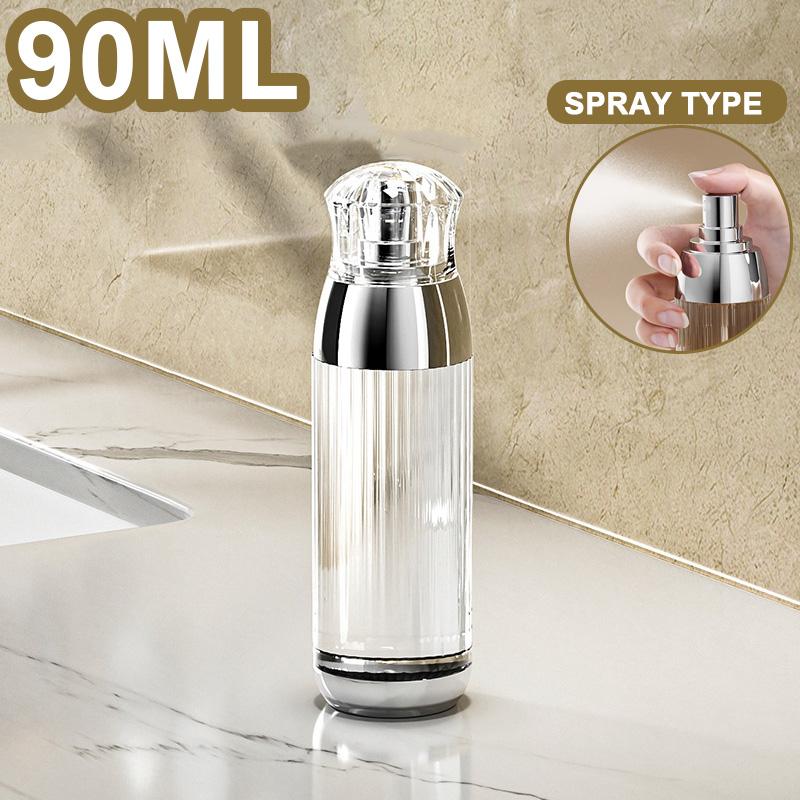 Plastic Shower Gel Dispenser Bathroom Shampoo Conditioner Soap Bottle Travel Lotion Spray Bottle Portable Empty Travel Jars