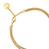 Dior CD Double Chain Star Bracelet Women Bracelet Gold B1133PMTCY-D301