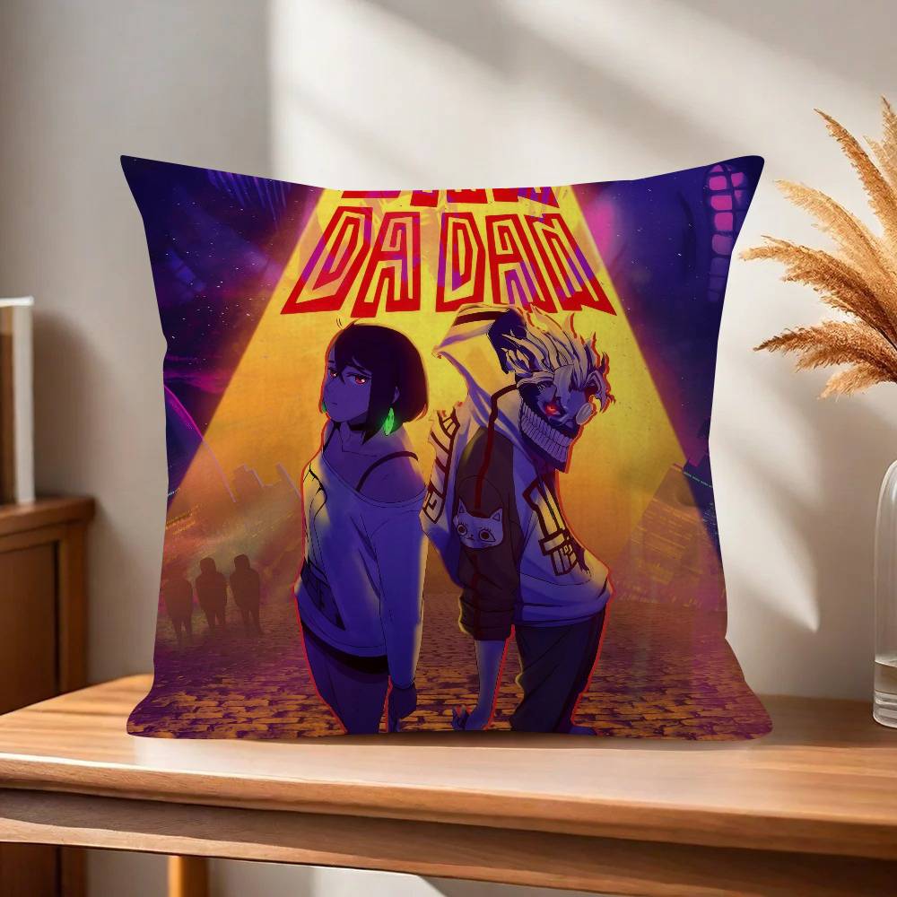 Romantic Anime DDANDADANS Pillow Cover Design Cushion Cover Decor Holiday Decorati