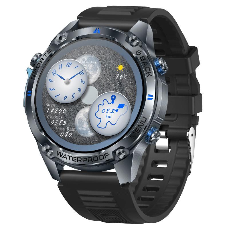 GPS Smart Watch Dual Frequency 50 Meters Waterproof Outdoor Three-proof Sports Watch Altitude Barometer Compass