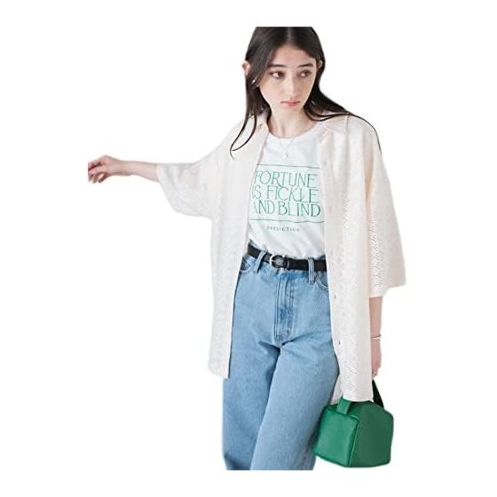 [Wego] Unisex Mesh BIG Shirt, Short Sleeve, Knit Top, T-Shirt, Sheer Shirt, Clothes, Layered, Cut and Sew, Summer Clothes, Spring, Summer, Autumn,