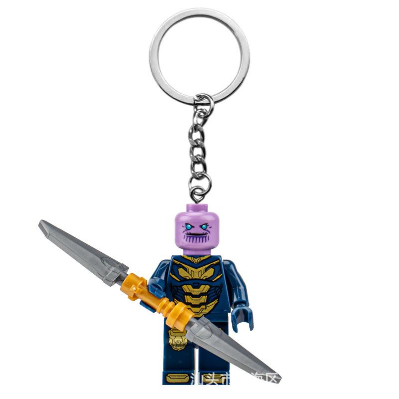 Doll Building Block Keychain Toy Keychain Pendant