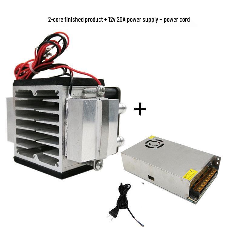 DIY 12V Semiconductor Cooler Kit: Compact Air Conditioner & Electronic Cooling Chip for Refrigeration