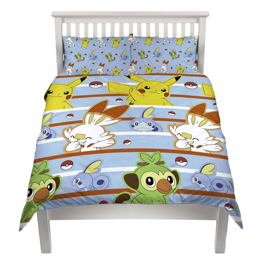 POKEMON Characters Reversible Duvet Set
