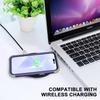 For iPhone 15 Pro PC+Silicone Phone Case 3-in-1 Protective Phone Cover