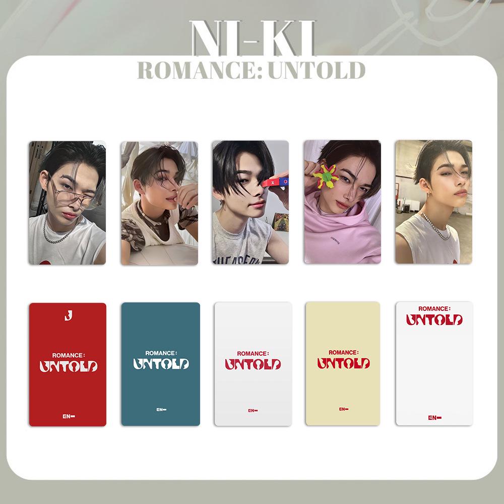 EN Official 2nd Album: ROMANCE UNTOLD SUNGHOON Individual Photocard