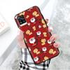 Schwarze Hülle für Xiaomi Redmi 13C Note 9 iPhone XR 7 8 14 15 11 12 13 X XS Pro Max Samsung A25 S23 S24 FE Ultra Plus Weihnachtsbaum Weihnachtsmann