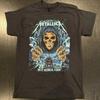 Metallica M72 World Tour 2025 Rockband Grafisk Svart S–4XL Unisex T-shirt
