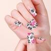 Wearable Gels Nails Wraps Cured Gels Nails Stickers French Styles Gels Nails Strips Nails Art Decortions for Party