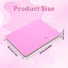 SHENLIU Fondant Mat, Fondant Flowers Foam Pad, Silicone Crafts Mats Rectangular Fondants Cake Sponge, Flower Drying Mat Clay Modelling Tools for
