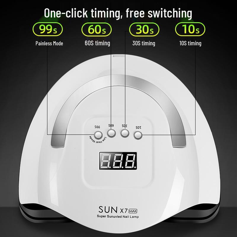 Sunx7Max UV Nail Lamp 150W - High-Power Gel Curing for Nail Salons