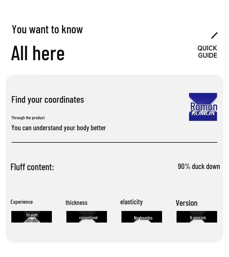 Romon Women's Short Thick Hooded 90% Duck Down Winter Jacket