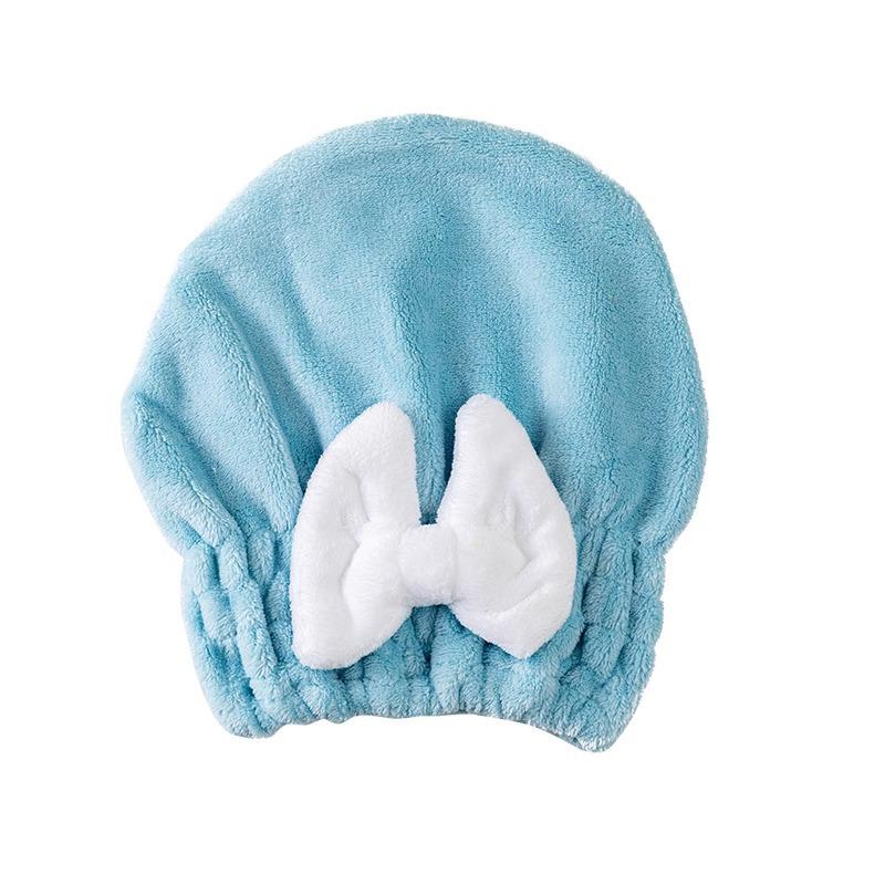 Super Absorbent Quick-Dry Hair Towel Cap - 2024 Style for Women & Children, Cute & Thickened