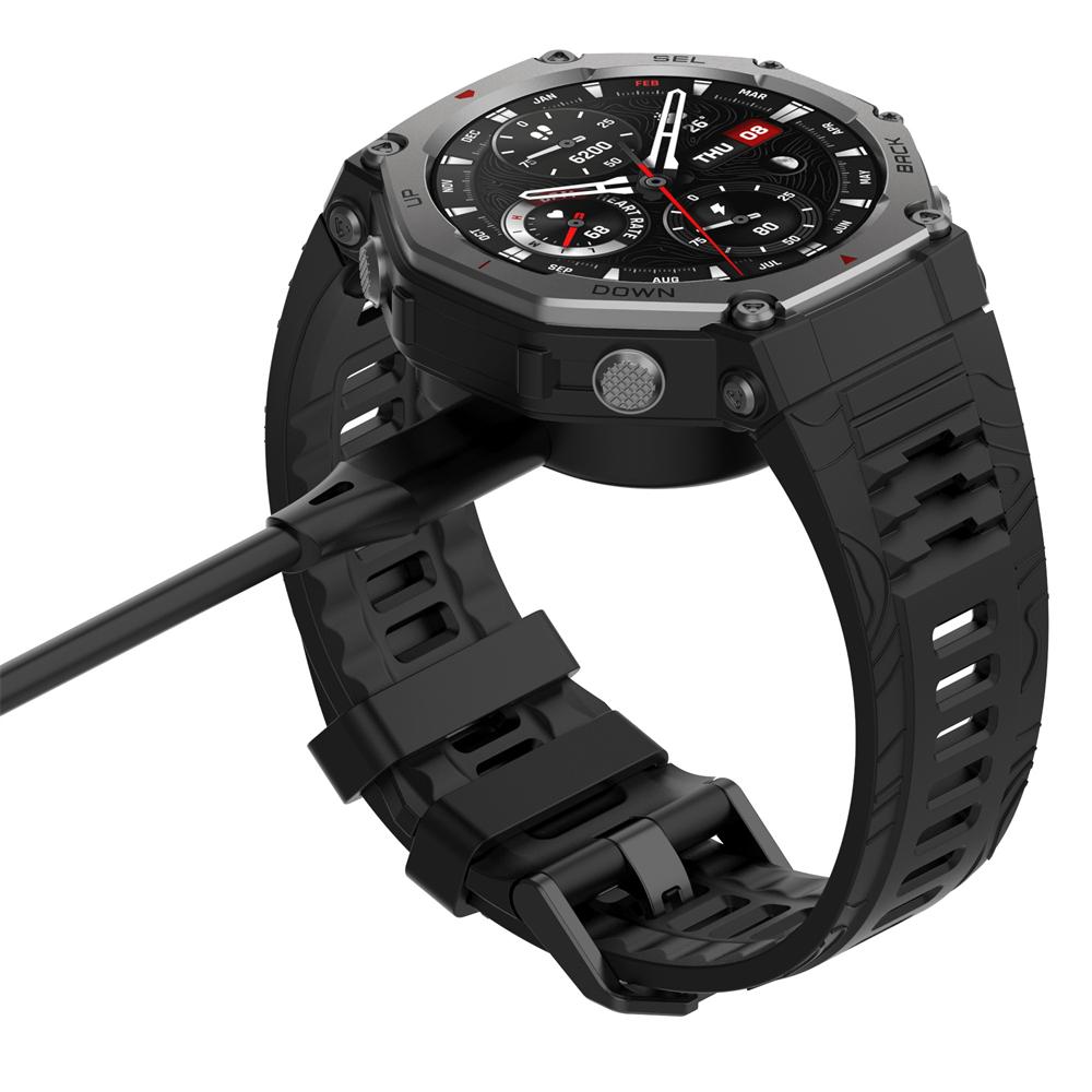 Caricabatterie per Amazfit Active3 Premium/Active Max Balance 2A2429/T-Rex 3 Smart Watch Base di Ricarica USB Cavo Magnetico Cinturino Accessori per Orologio