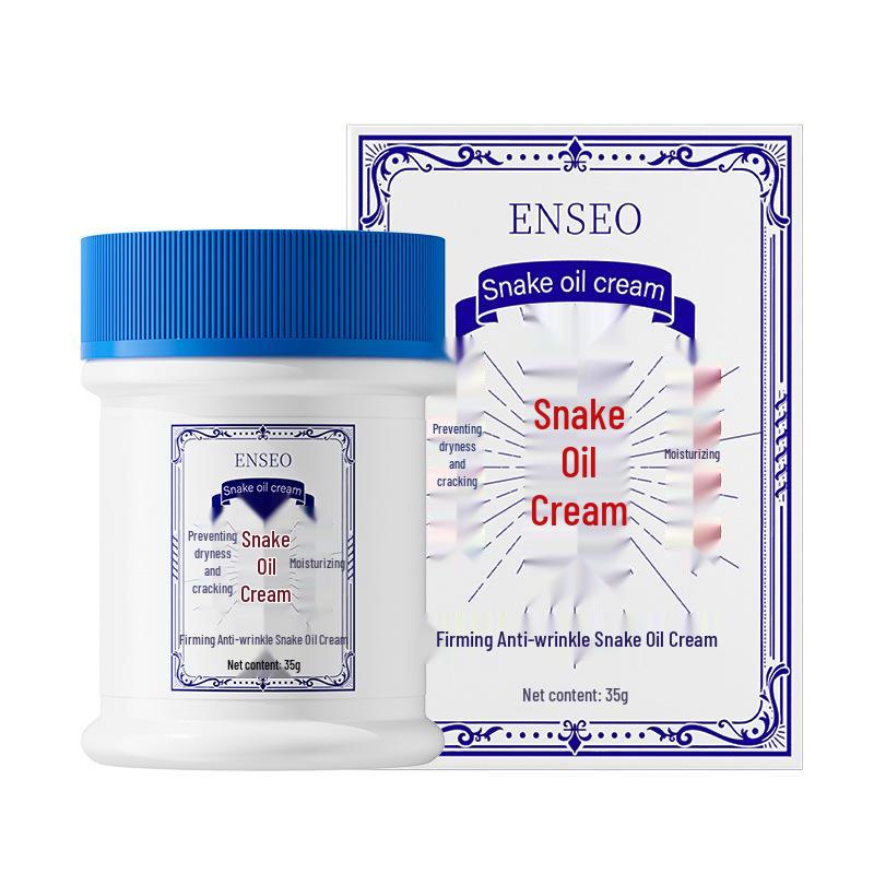 ENSEO 35g Anti-Wrinkle Snake Oil Face Cream: Firming & Hydrating Solution for Winter Dryness, High Moisturizing Formula, Trusted Domestic Brand.