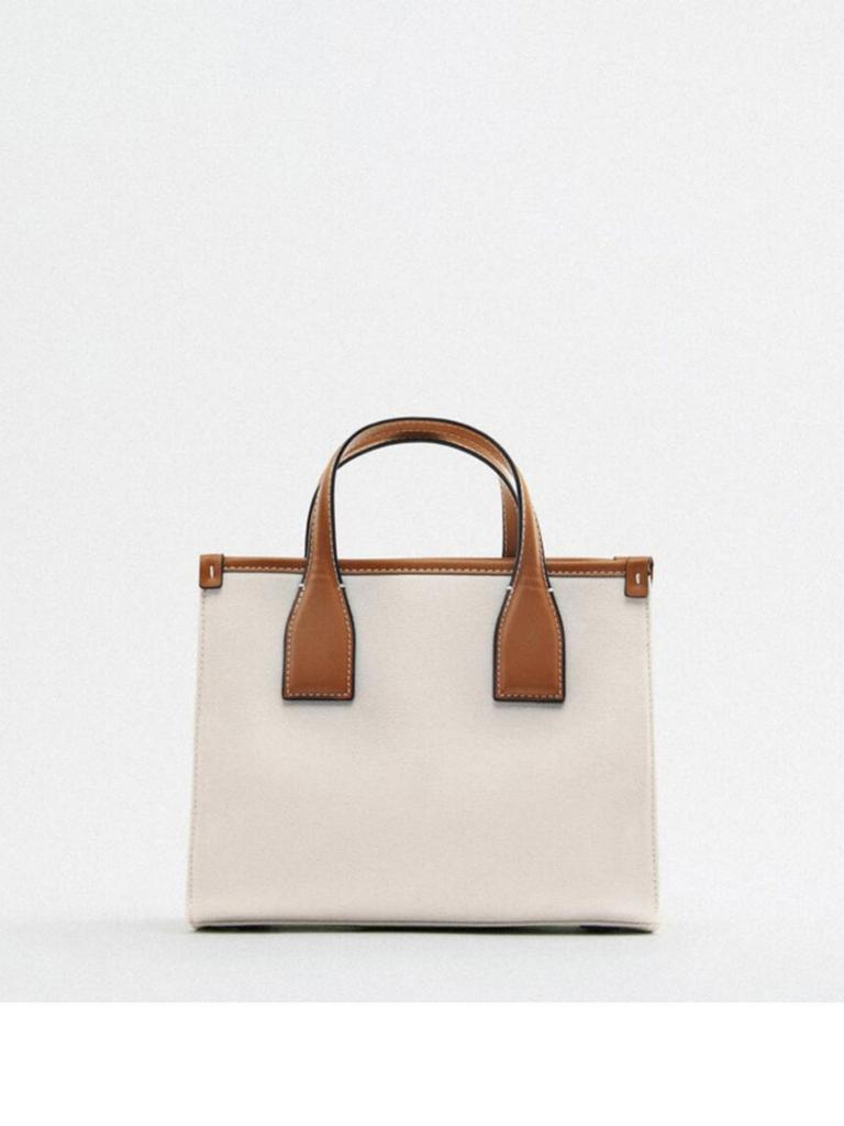 Borsa da Donna Primavera Mini Stile Ol Città Borsa Tela Portatile Borsa a Tracolla