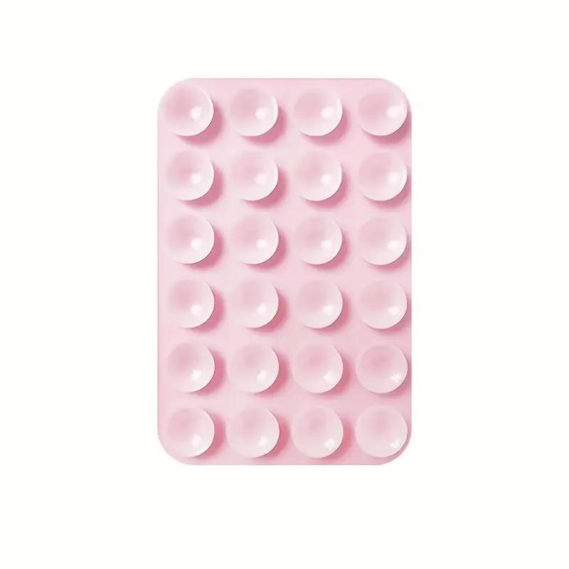 Double-Sided Silicone Suction Pad - Adhesive Rubber Sucker for Mobile Phone Fixing