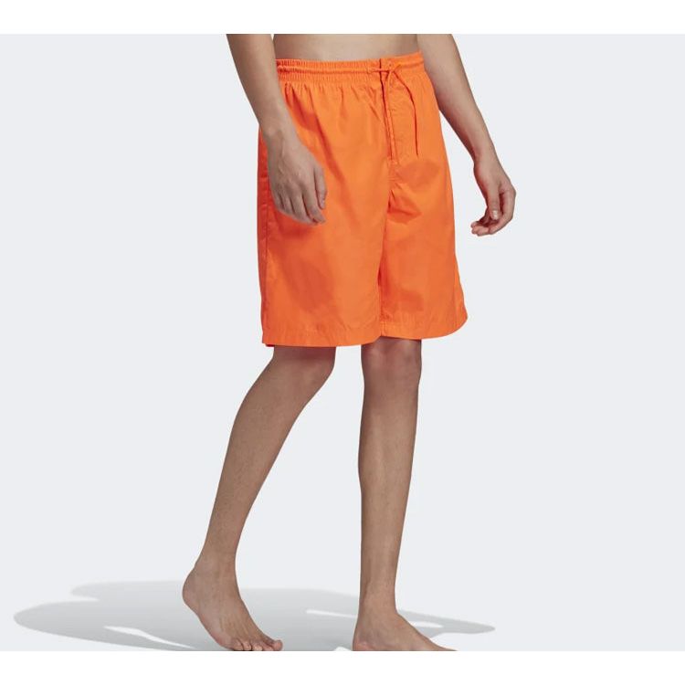 Y-3 Logo Swim Shorts Solar Orange Unisex Swimwear FN5717