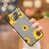 Artistic Daisy Flower Frosted Translucent For Xiaomi Mi Poco X5 X4 X3 M5S M5 M4 M3 F5 F4 F3 GT Pro 5G Phone Case