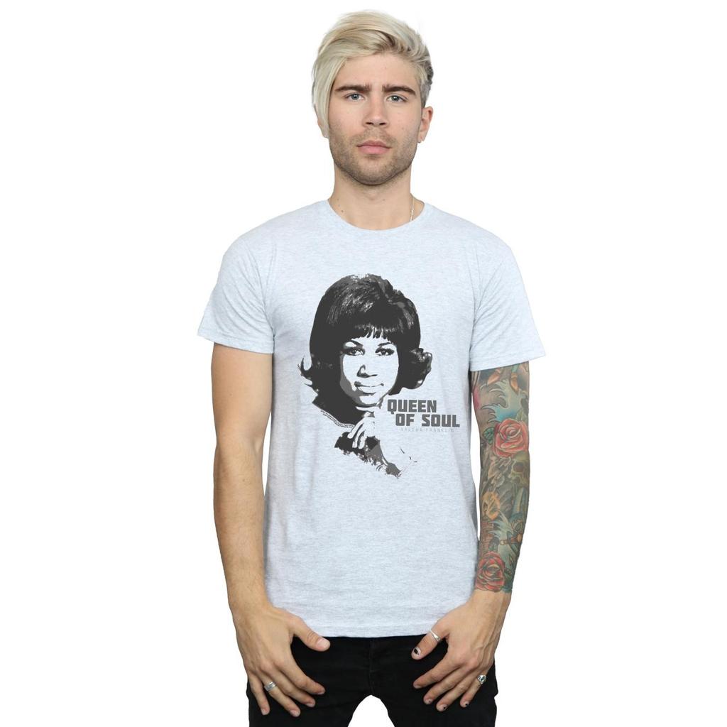 Aretha Franklin Mens Queen Of Soul T-Shirt