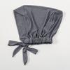 Cotton Forehead Cross Inner Cap Tie Back Muslim Under Scarf Cap Jersey Under Hijab Bonnet Femme Musulman Turbante Mujer Headband