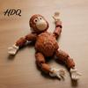 PLA Material Monkey Figure Articulated Figurine with Movable Joints 3D Printed Cute Realistic Design