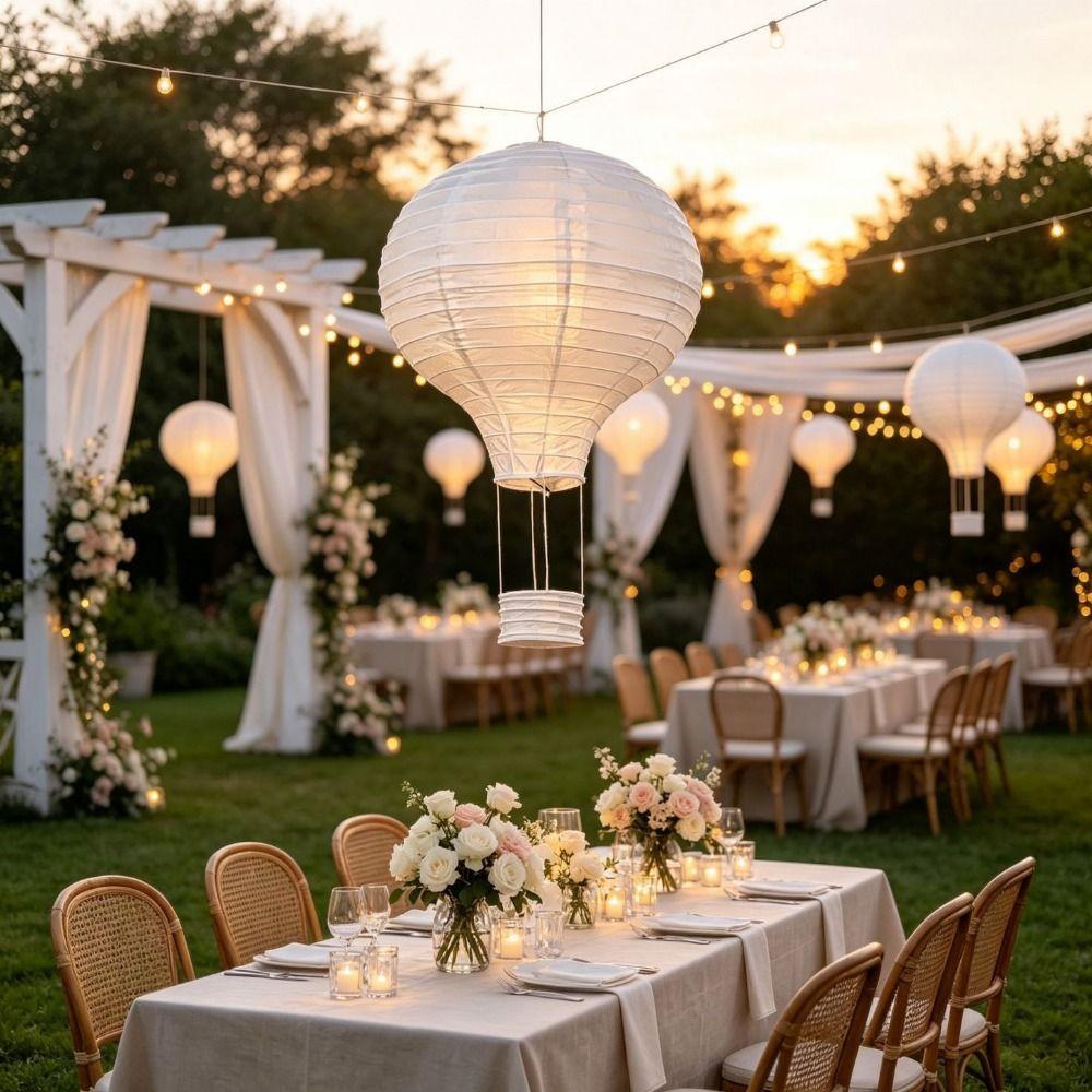 Versatile Paper Lantern Hanging Decoration Multi-size Wedding Decor Lantern  Holiday Decoration