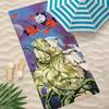 Anime The Rose of Versailles Towel Microfiber Beach Towel Quick Dry Absorbent Soft for Swimming Yoga Resort Travel Camping