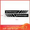 Voor VW Hot 2025 Nieuw 2 stuks Auto PVC Streep Racing Strepen Achteruitkijkspiegel Stickers Voor Volkswagen Golf-7 4 5 6 CC T-ROC Sharan Pass