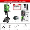 220V Industrial Mini Bench Drill Press: High-Precision, High-Power, Multi-Functional, Household Metabo