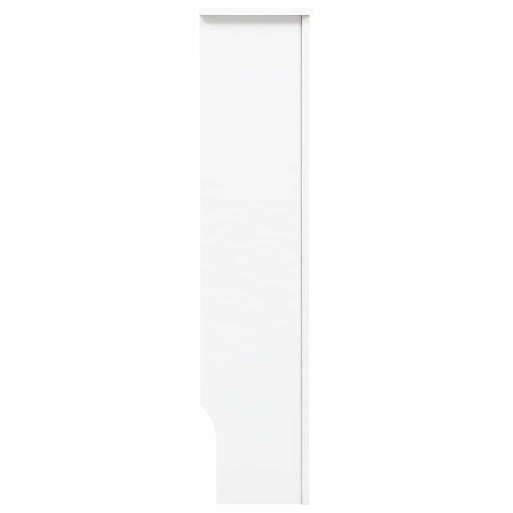Radiator Covers 2 pcs White 112 x 19 x 81.5 cm MDF