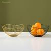Eisen Obstkorb Obstbehälter Schüssel Zuhause Kreativ Abtropf-Ausstellkorb Tisch Brot Snacks Tablett Aufbewahrung Snacks