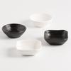 Ceramic Dipping Saucer Quicksand Grain Saucer Restaurant Hot Pot Bbq Dipping Saucer Sushi Dumpling Sauce Oil Saucer Household Vinegar Saucer