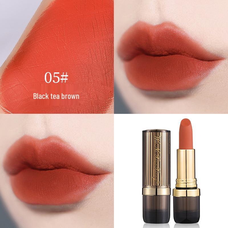 Winnie the Pooh Satin Matte Lipstick - Long-Lasting, Non-Stick Color Lock, Velvet Finish, Enhances Complexion