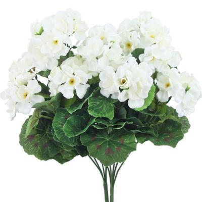 1 Peça Flor Begônia Plantas Artificiais para Casamento buquê de noiva Casa jardim externo bonsai Decoração DIY Guirlandas de Natal vaso