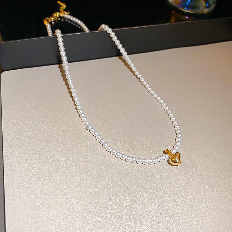 Vintage French Pearl Sweater Necklace: Elegant, Extra-Long Design for Versatile Fashion