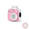 copper Camera Pendant Charm Fashion Travel Collection Bead Charms Compatible With Womens Bracelets Do It Yourself Jewellery Gifts
