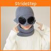 Childrens Winter Knitted Hat With Ear Protection And No Brim For Cold Weather