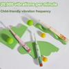 Cartoon Children Sonic Electric Toothbrush 4pcs Replacement Heads Hair Cleaning Brush  Boy Girl