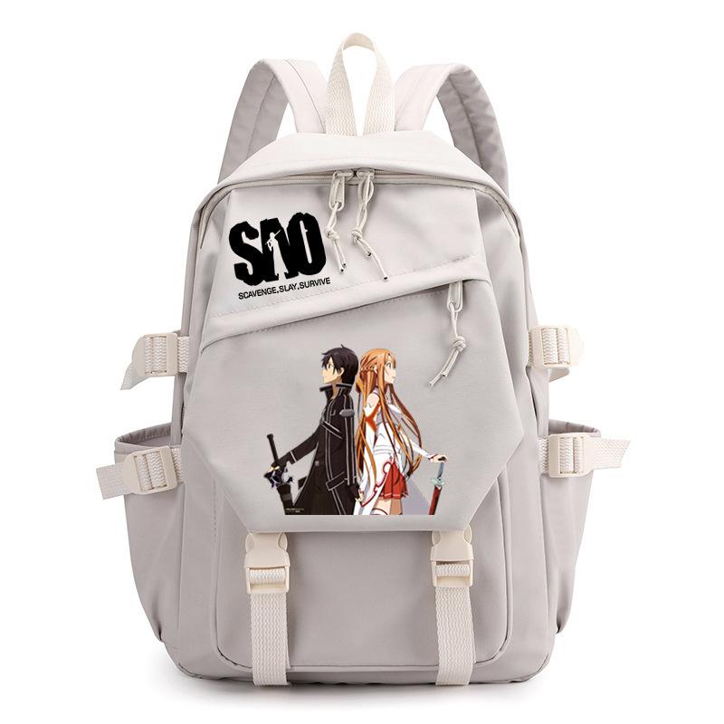 Animation Backpack Men And Women Japanese Trend Peripheral Printing Student Schoolbag College Style Large Capacity