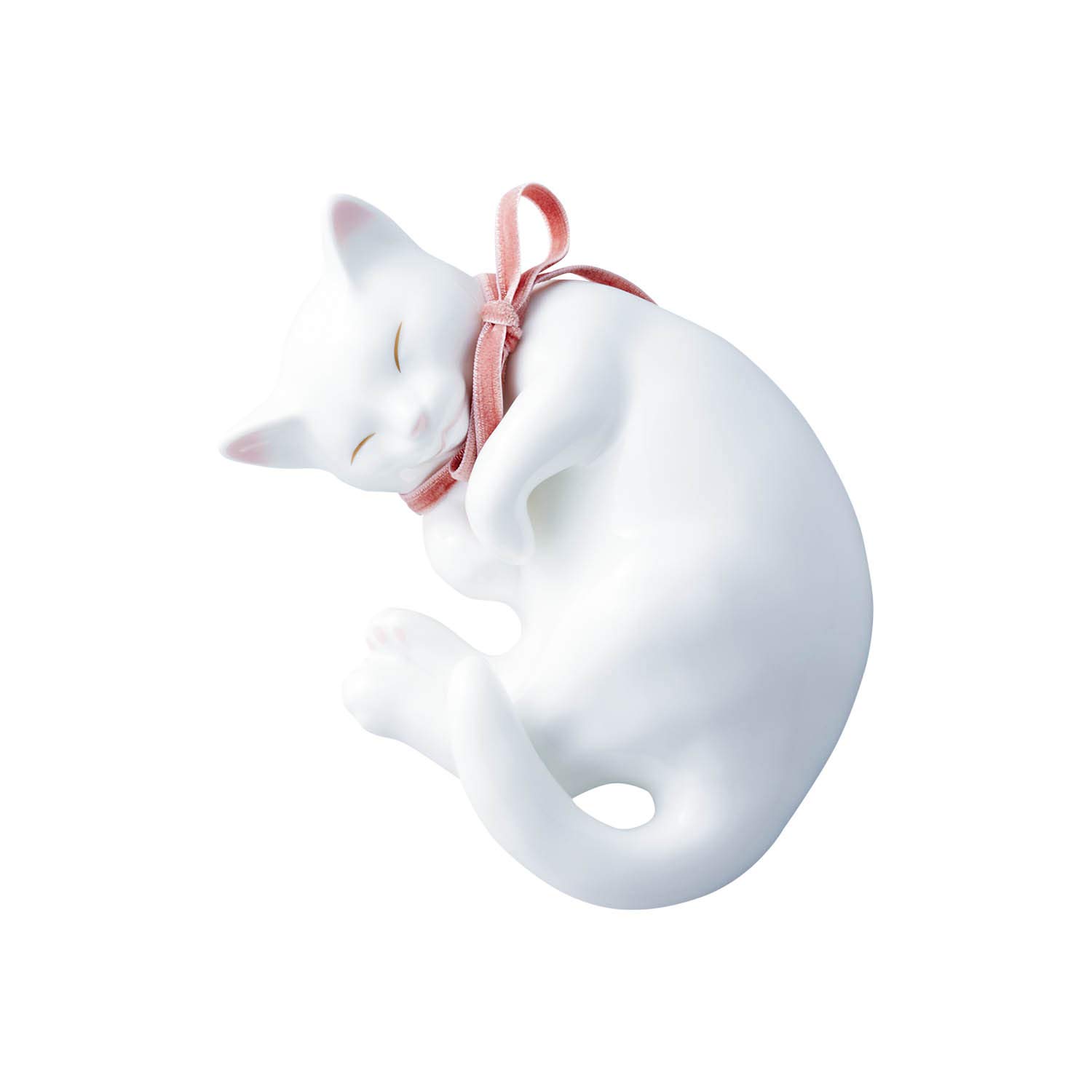 

Noritake Cat Figurine, Approximately 55cm Tall and 20cm Wide, White Bone China, Single Item, T54554/AC397