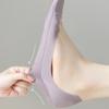 Boat Socks for Women Protect Toes Ice Silk Invisible Socks Thin Silicone Non-slip Anti-wear Feet Socks